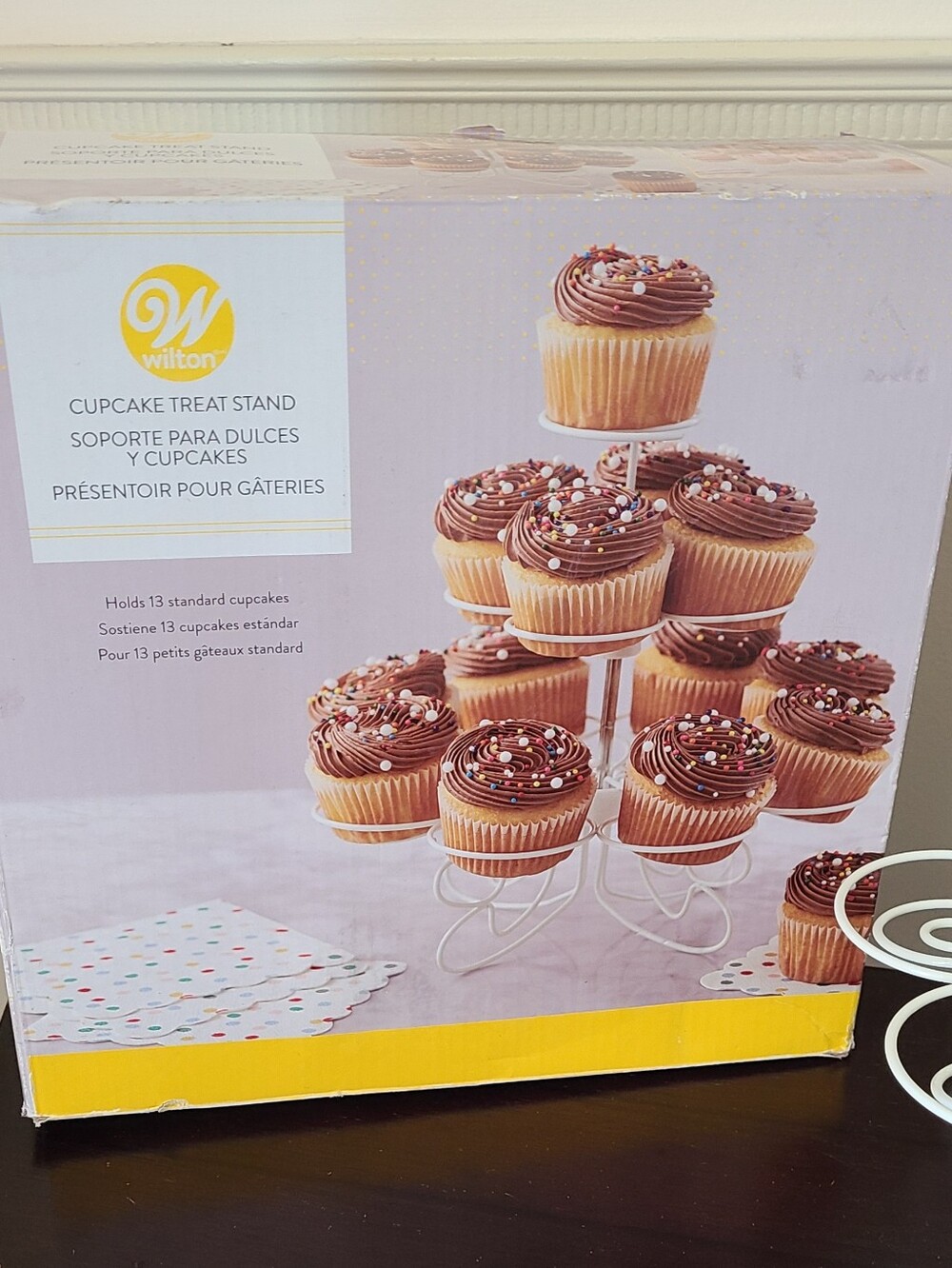 Wilton White Wire Multi-Tier Cupcake Stand